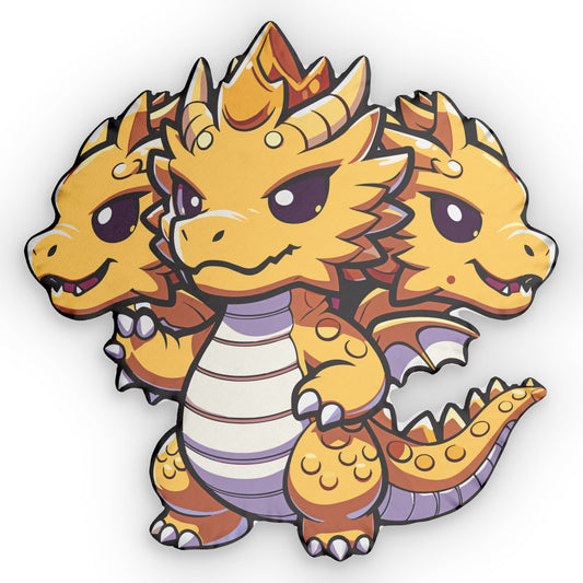 King Ghidurah-Shaped Pillow - Fandom-Made