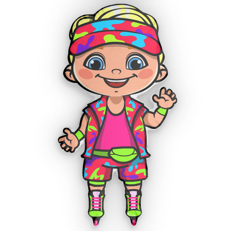 Skater Ken-Shaped Pillow - Fandom-Made