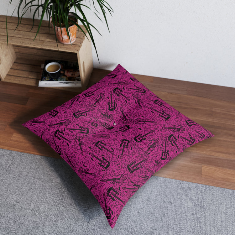 MGK Tufted Floor Pillow - Fandom-Made