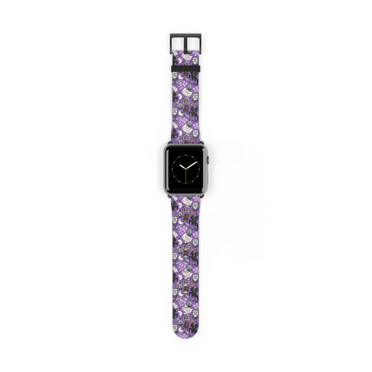 Fourth Wing Collage Watch Band - Fandom-Made
