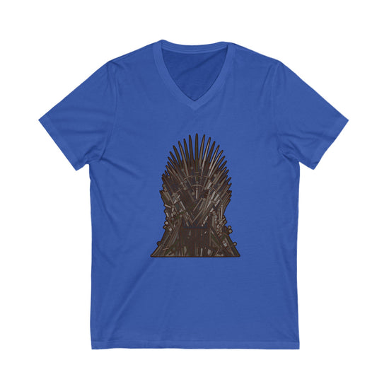 The Iron Throne V-Neck Tee - Fandom-Made