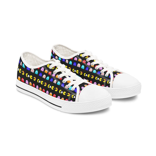 PacMan Women's Low Top Sneakers - Fandom-Made