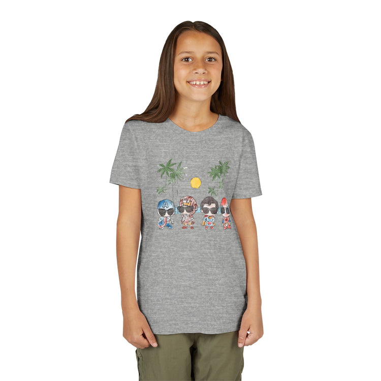 Summertime Heroes Youth Tee - Fandom-Made