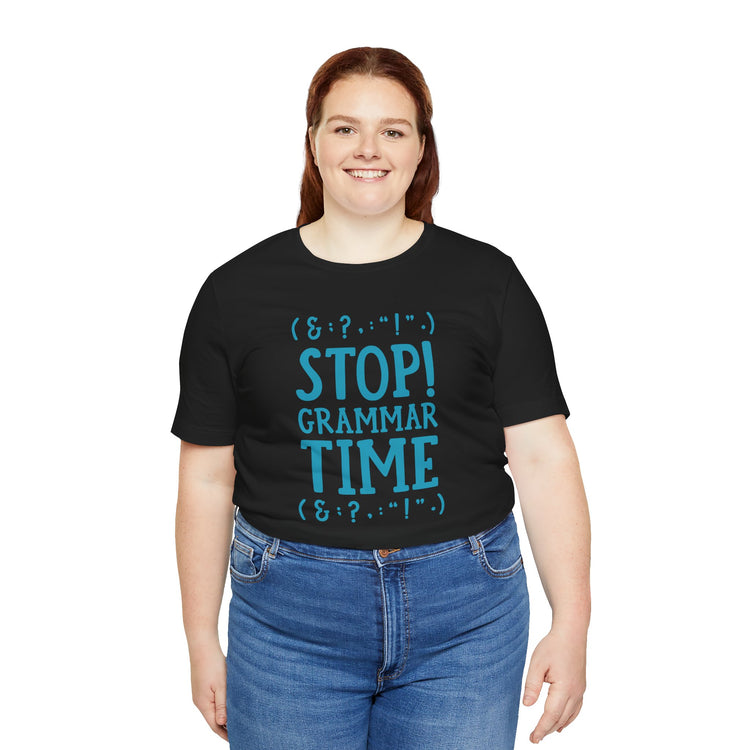 Grammar Time Unisex T-Shirt - Fandom-Made