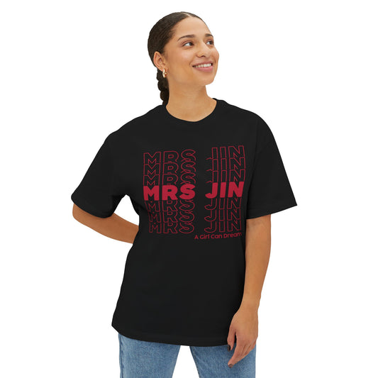 Mrs. Jin Unisex Oversized Boxy Tee