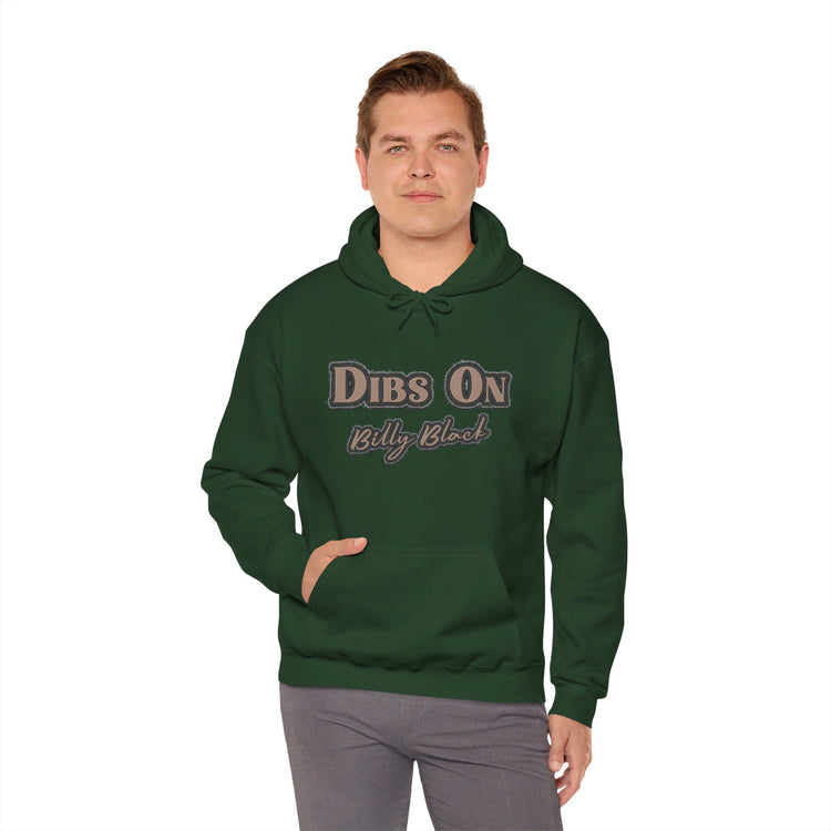 Dibs On Billy Black Hoodie - Fandom-Made
