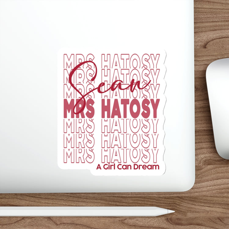 Mrs. Hatosy Die-Cut Sticker