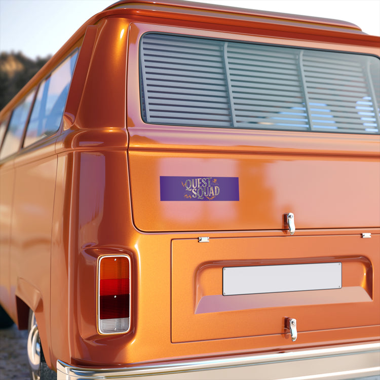 Quest Squad Bumper Sticker - Fandom-Made