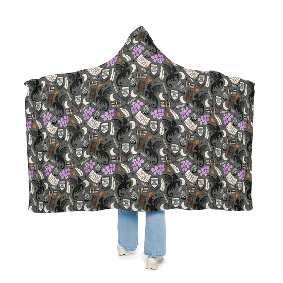 Fourth Wing Collage Snuggle Blanket - Fandom-Made