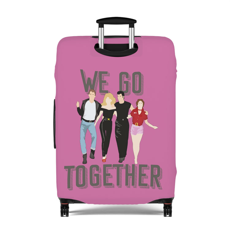 We Go Together Luggage Cover - Fandom-Made