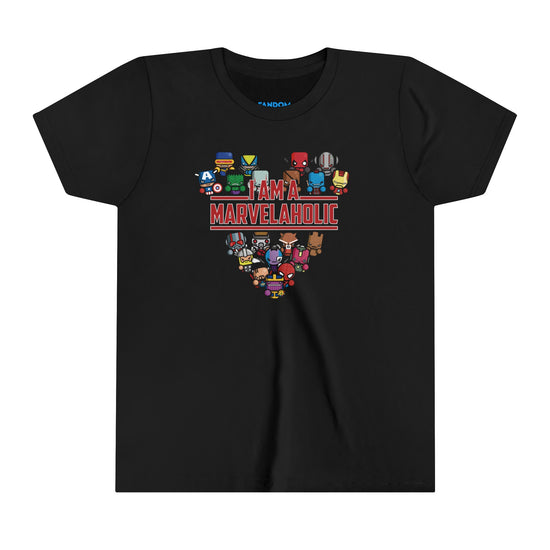 Marvelaholic Youth Tee - Fandom-Made