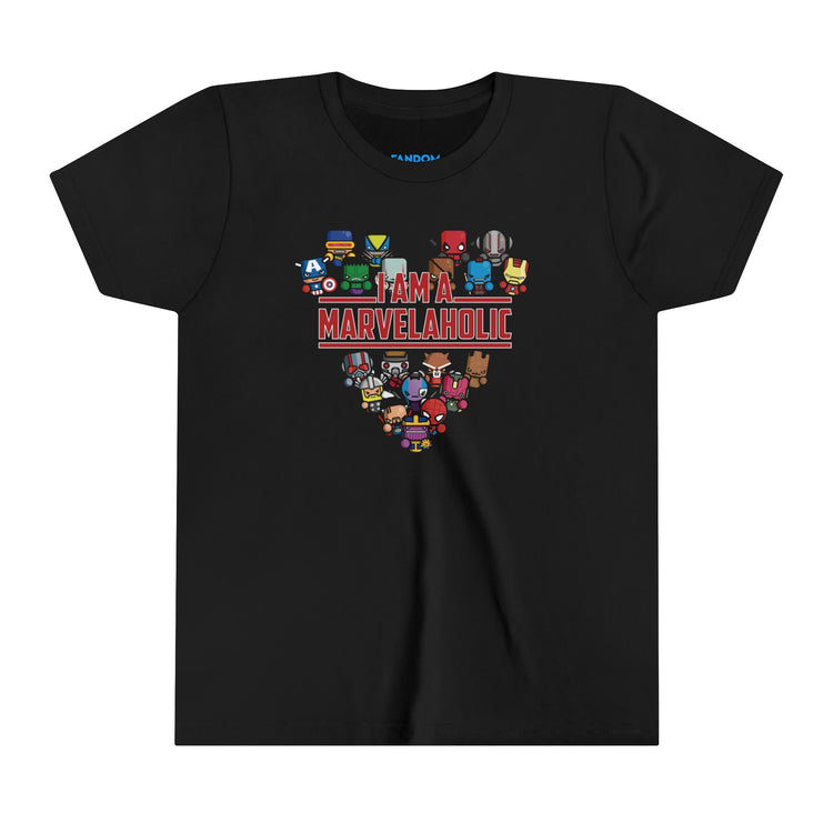 Marvelaholic Youth Tee - Fandom-Made
