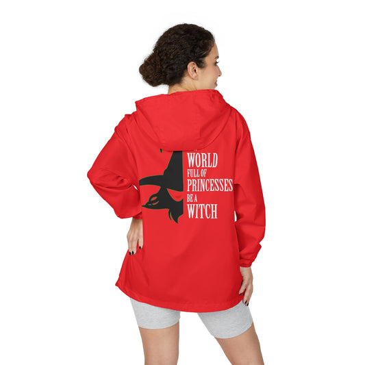 Be a Witch Unisex Full-Zip Windbreaker Jacket - Fandom-Made