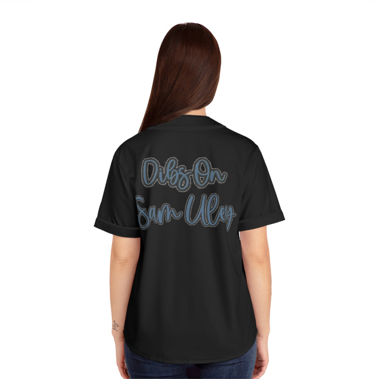 Dibs On Sam Uley Women's Baseball Jersey - Fandom-Made