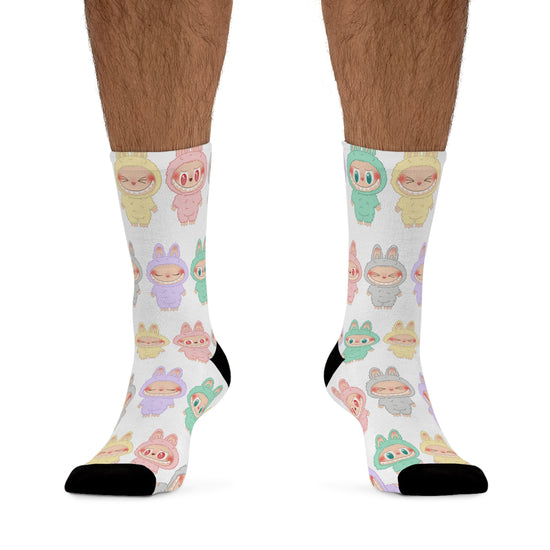 Bunny Time Socks - Fandom-Made