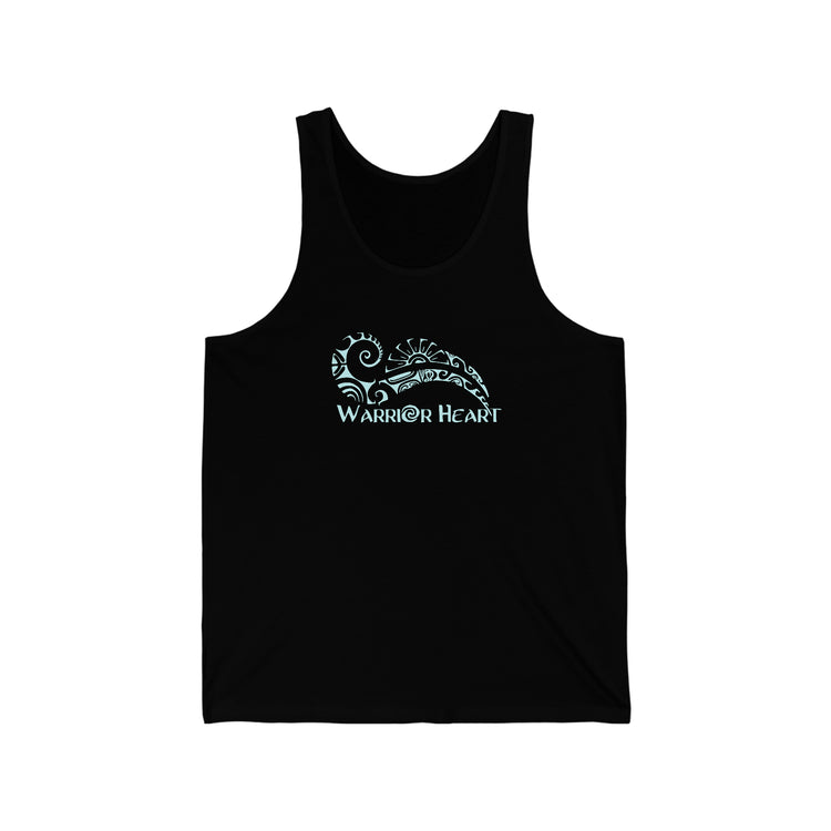 Warrior Heart Unisex Tank - Fandom-Made