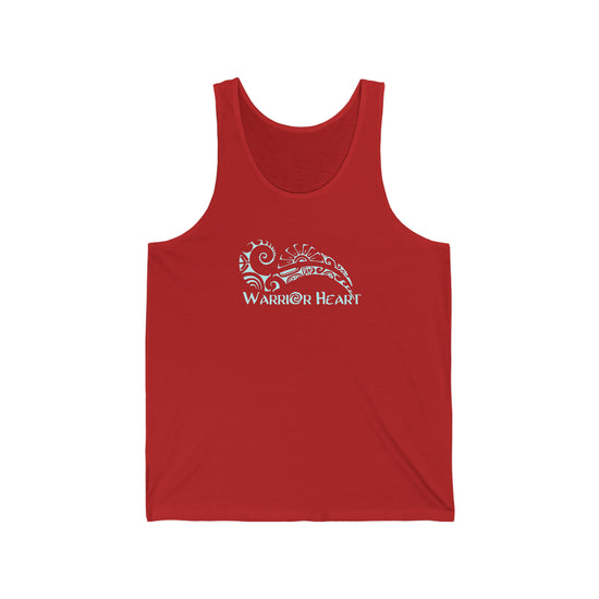 Warrior Heart Unisex Tank - Fandom-Made
