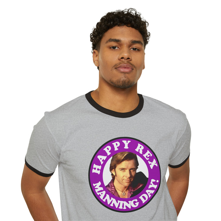 Happy Rex Manning Day Ringer T-Shirt - Fandom-Made