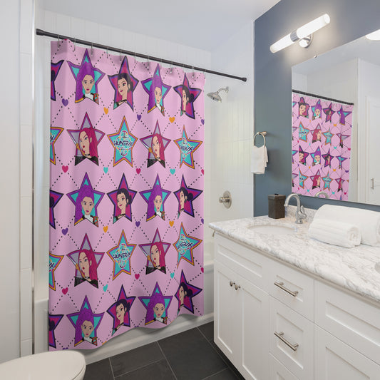 Huntrix Shower Curtain - Fandom-Made