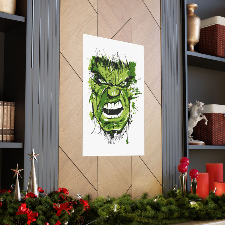 Hulk Face Poster