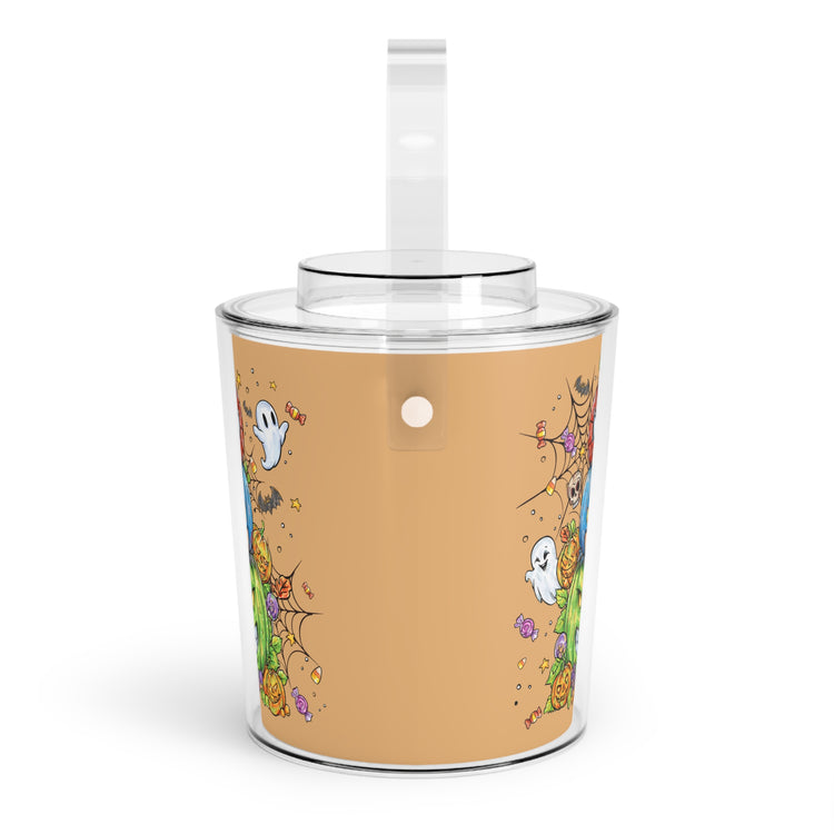 Super Halloween Ice Bucket with Tongs