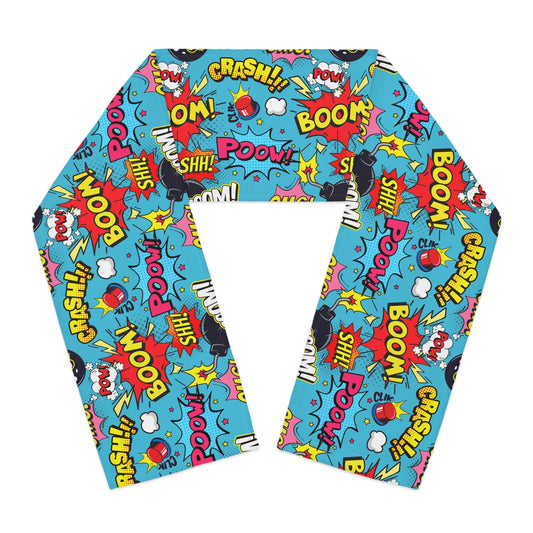 Comic Sounds Scarf - Fandom-Made