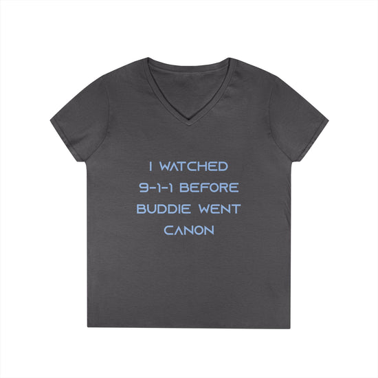 9-1-1 Canon V-Neck Tee - Fandom-Made