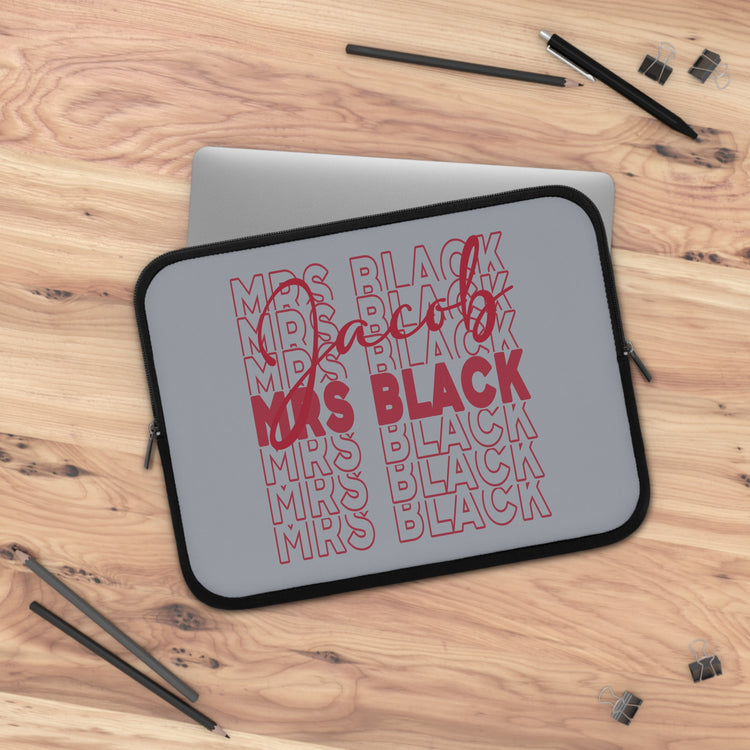 Mrs. Jacob Black Laptop Sleeve