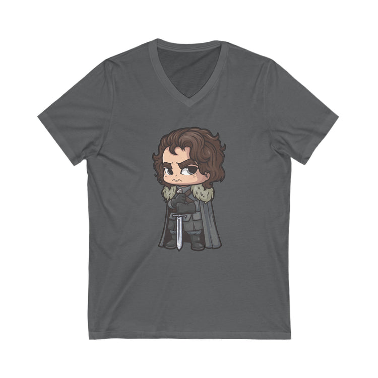 Jon Snow V-Neck Tee - Fandom-Made
