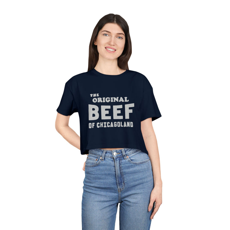 The Original Beef Crop Top - Fandom-Made