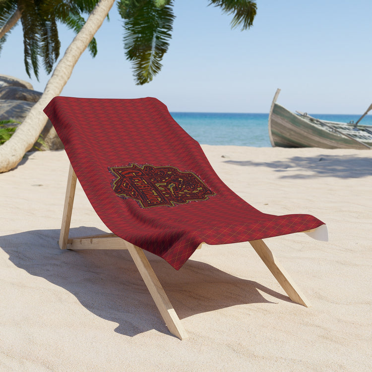Gryffindor Crest Beach Towel - Fandom-Made
