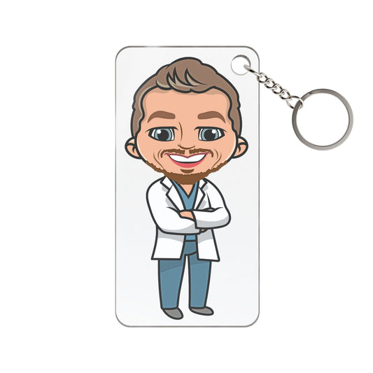 Mark Sloan Keychain Charm