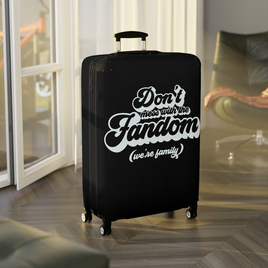 Don't Mess With The Fandom Luggage Cover - Fandom-Made