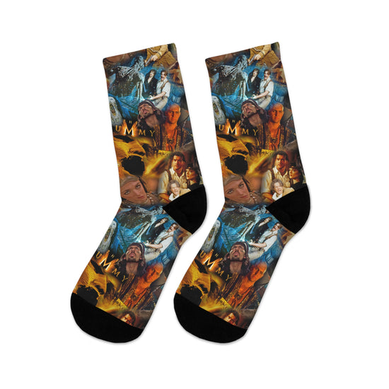 The Mummy All Over Print Recycled Socks - Fandom-Made