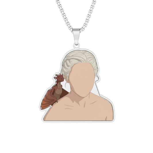 Dragon Mother Photo Pendant