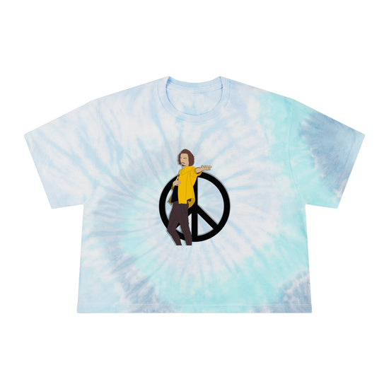 Klaus Hargreeves Tie-Dye Crop Tee - Fandom-Made