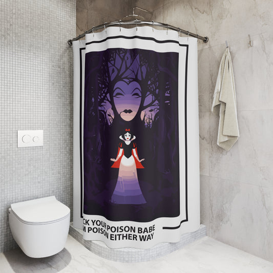 Pick Your Poison Shower Curtain - Fandom-Made