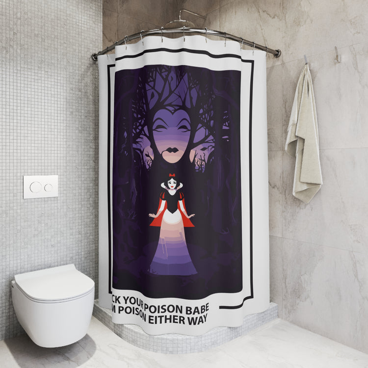 Pick Your Poison Shower Curtain - Fandom-Made