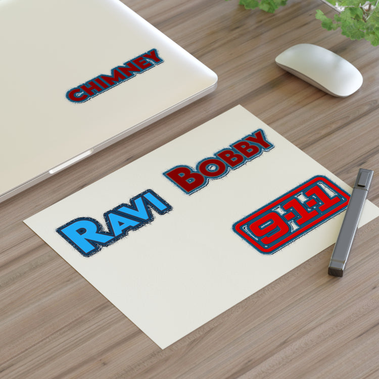 9-1-1 Names Set 2 Sticker Sheet - Fandom-Made