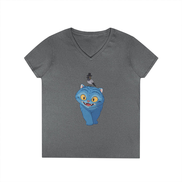 Did I Do That Ladies' V-Neck Tee - Fandom-Made