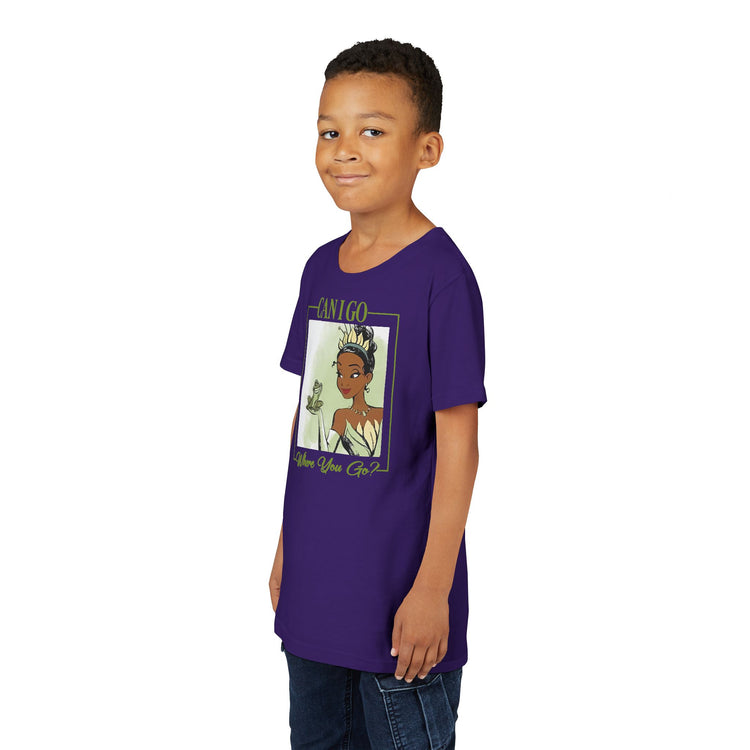 Can I Go Where You Go Youth Tee - Fandom-Made