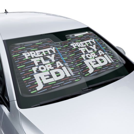 Pretty Fly For a Jedi Car Sunshade - Fandom-Made