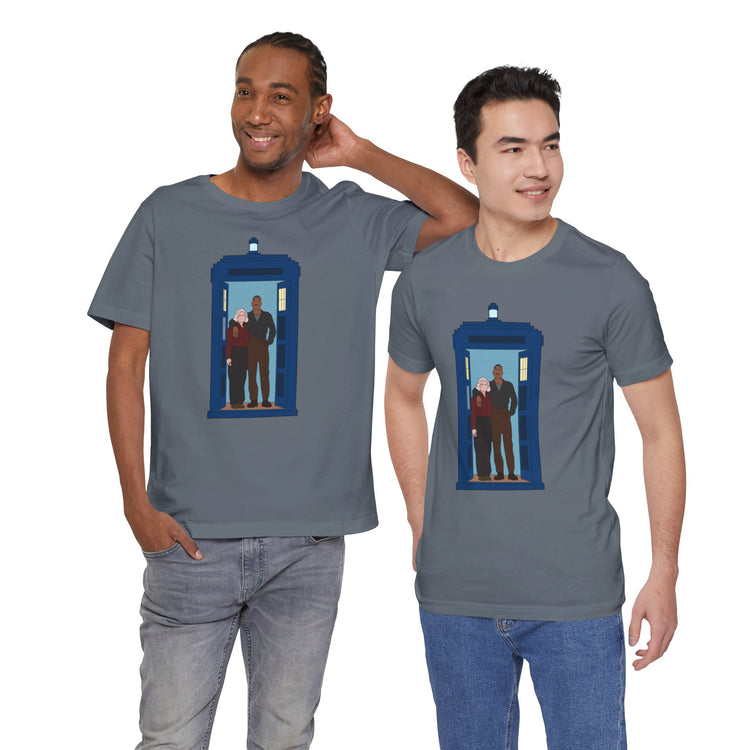 The Fifteenth Doctor and Ruby T-Shirt - Fandom-Made