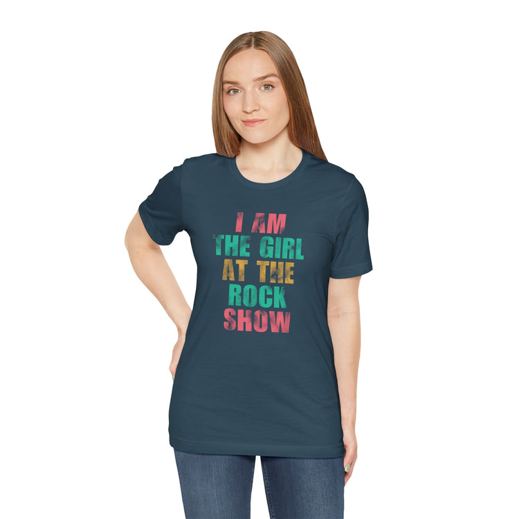 Girl At The Rock Show T-Shirt - Fandom-Made