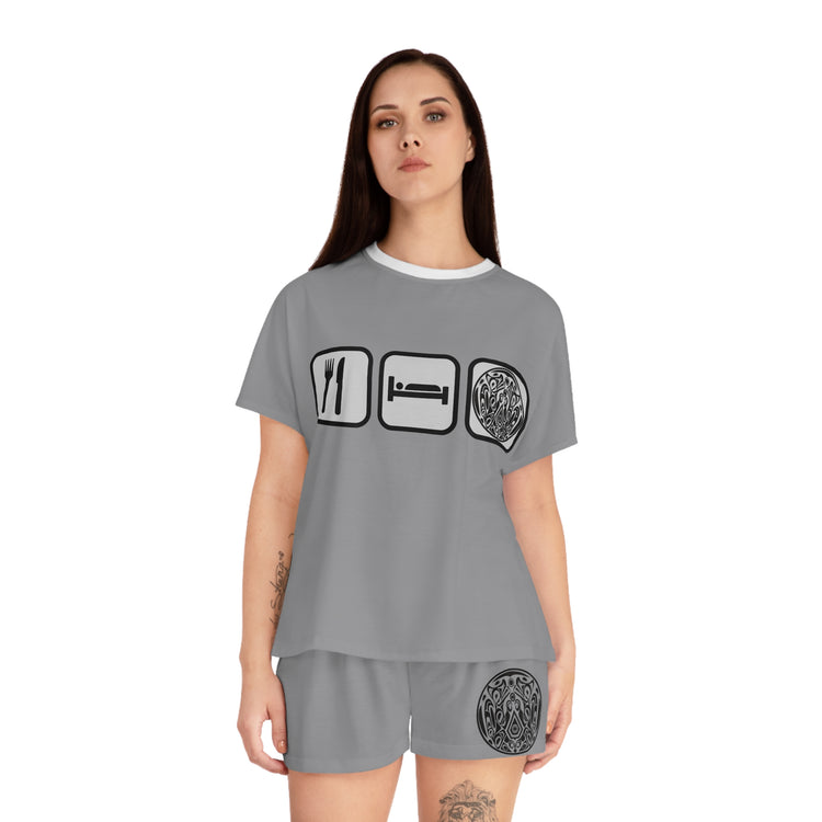 Eat Sleep Quileute Tribe Women's Pajama Set - Fandom-Made