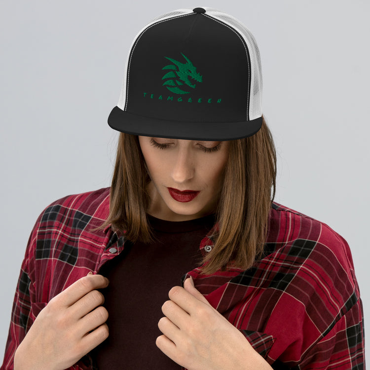 Team Green Trucker Cap - Fandom-Made