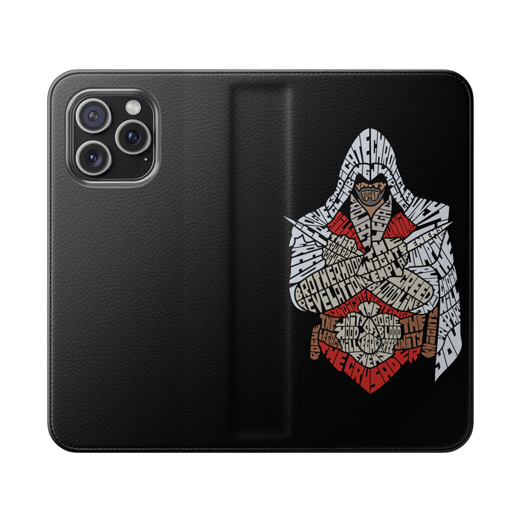 Assassins Creed Calligram Flip Case - Fandom-Made