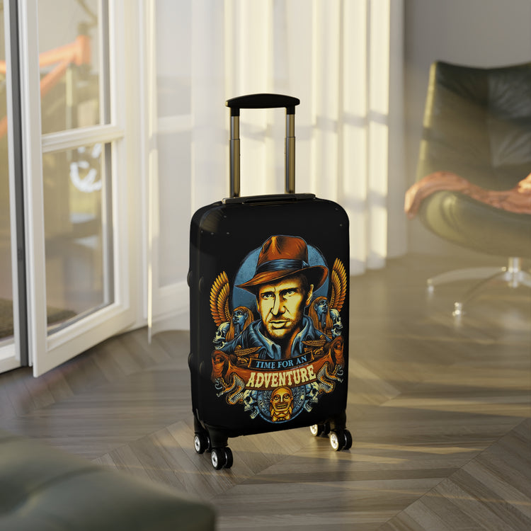 Time For An Adventure Luggage Cover - Fandom-Made