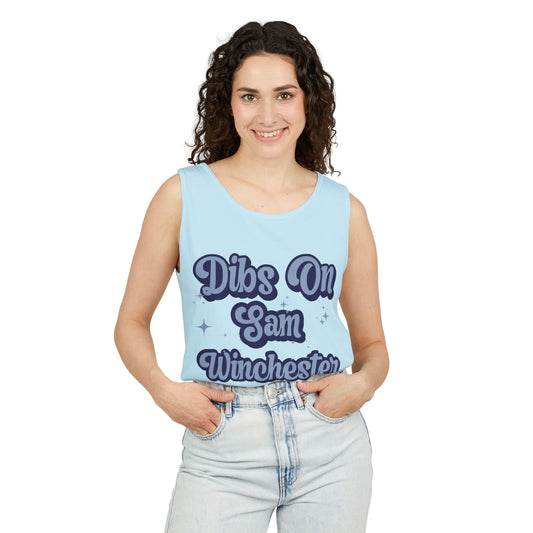 Dibs On Sam Winchester Unisex Tank Top - Fandom-Made