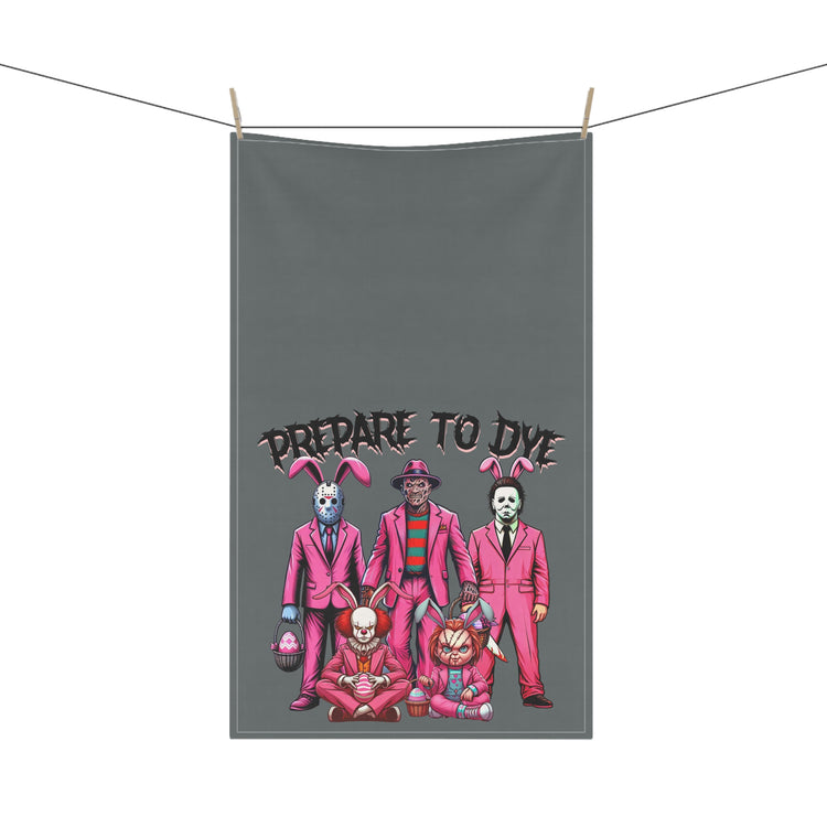 Prepare To Dye Kitchen Towel - Fandom-Made